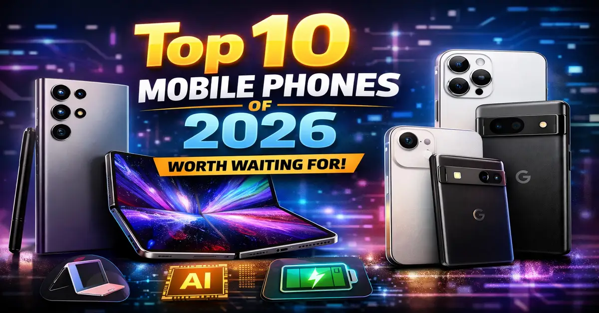 Top 10 Upcoming Mobile Phones in 2026