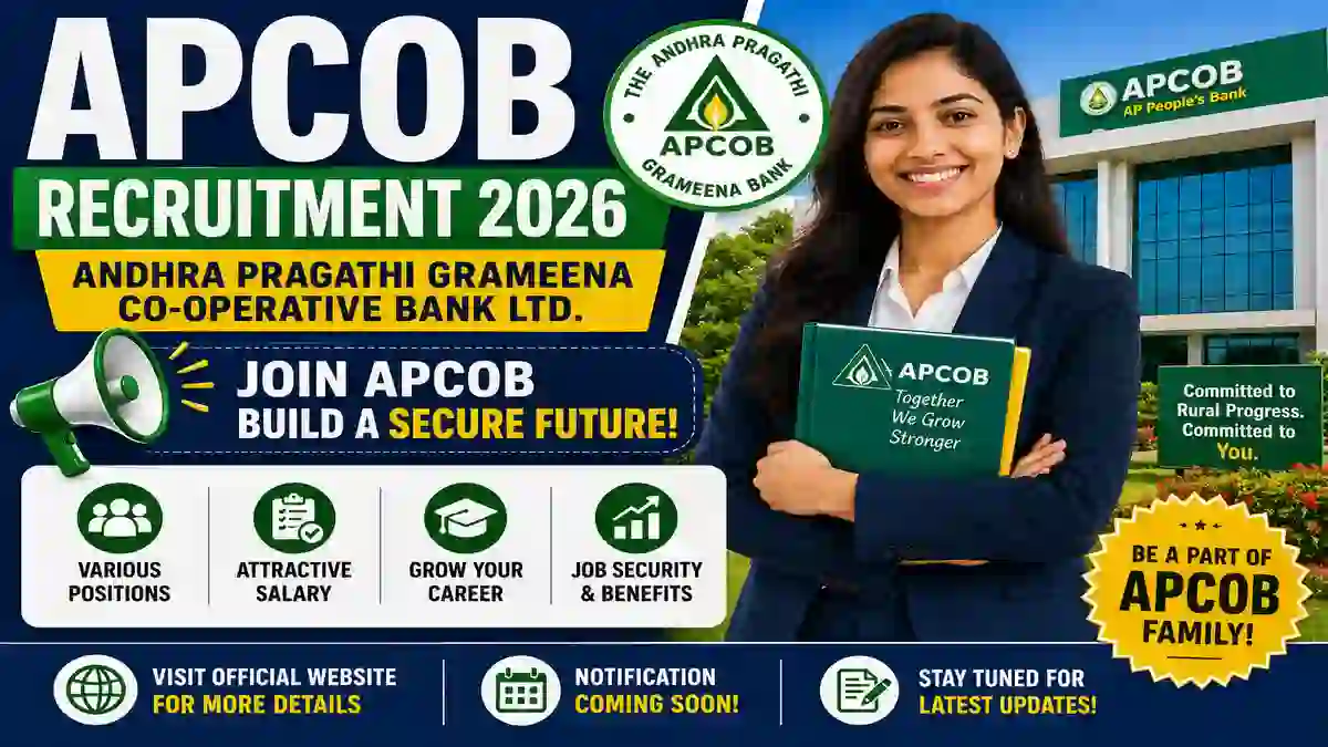 APCOB Recruitment 2026