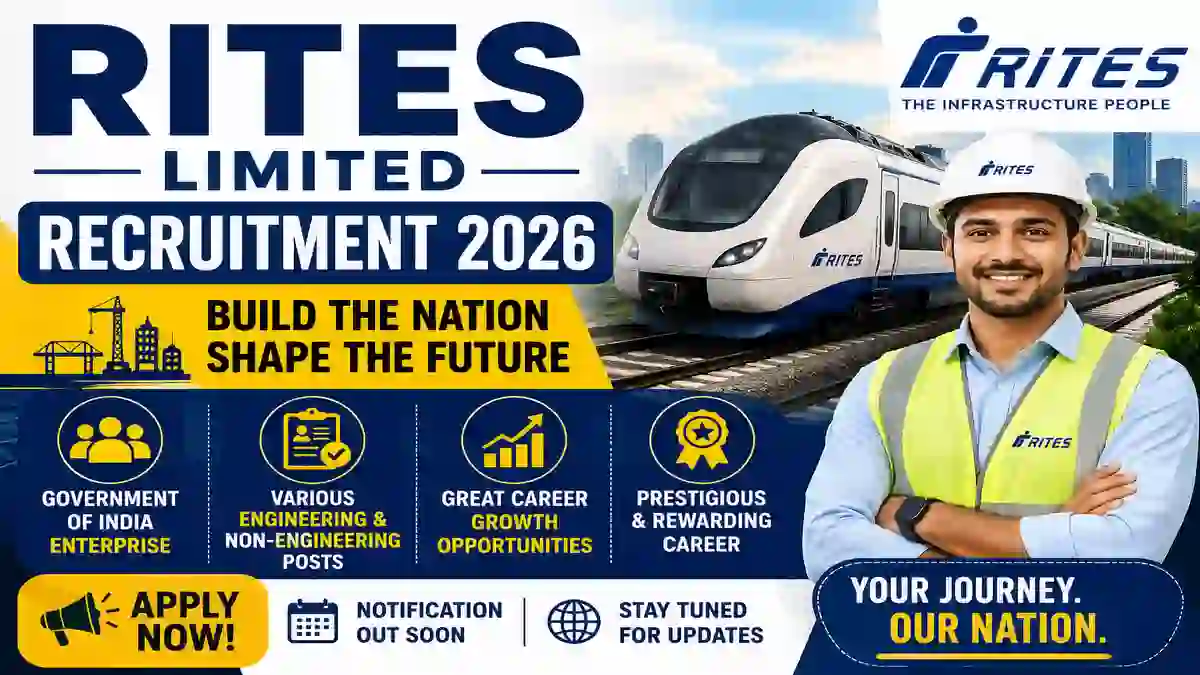 RITES Limited Recruitment 2026