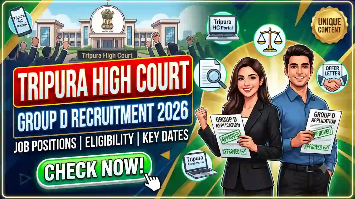 Tripura High Court Group D Recruitment 2026