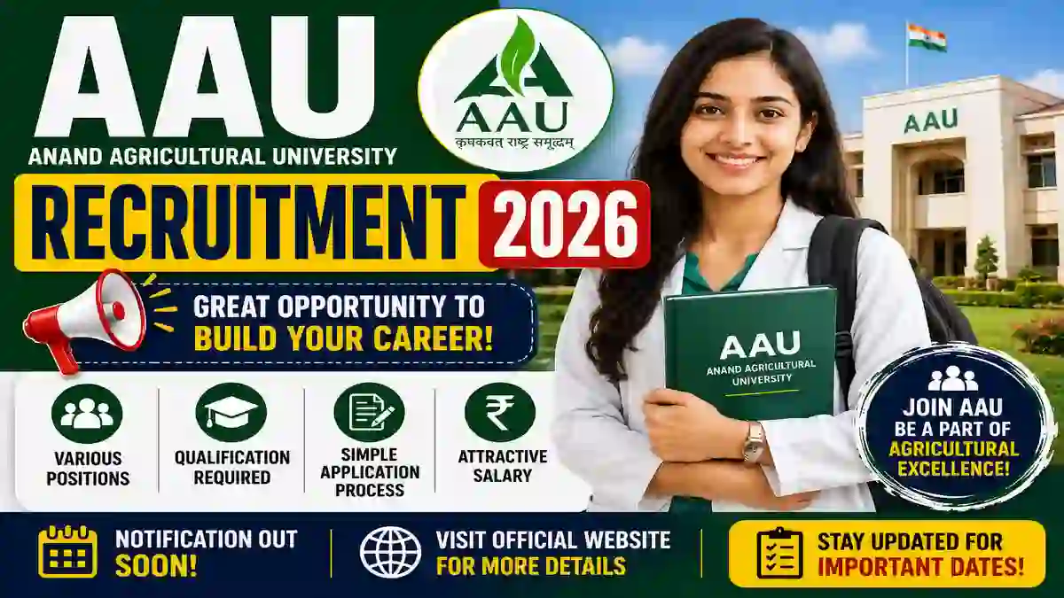 AAU Recruitment 2026